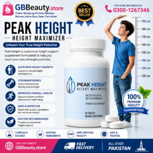 Peak Height Growth Maximizer Natural 90 Tablets In Pakistan