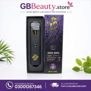 Weed Pod disposable vape product packaging with pod device and labeled specifications Image Title: